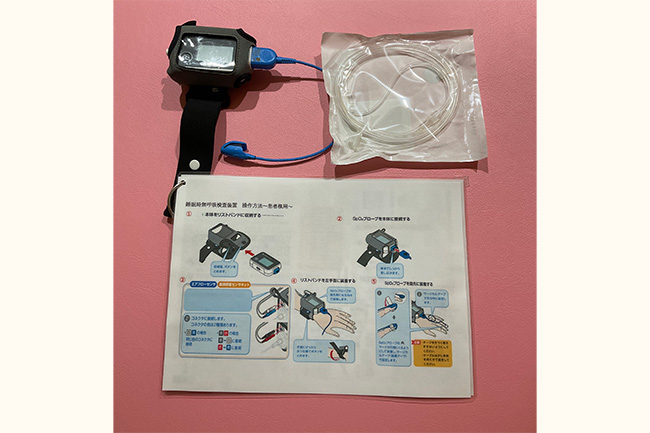 睡眠時無呼吸症候群<br>簡易検査